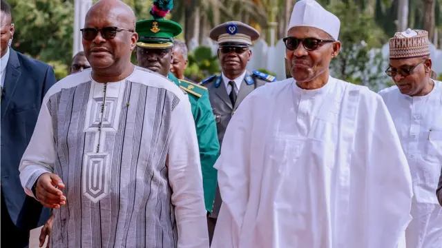 BH.E. Roch Marc Christian Kabore ati Buhari