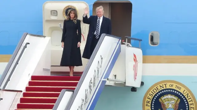 Дональд Трамп и Мелания