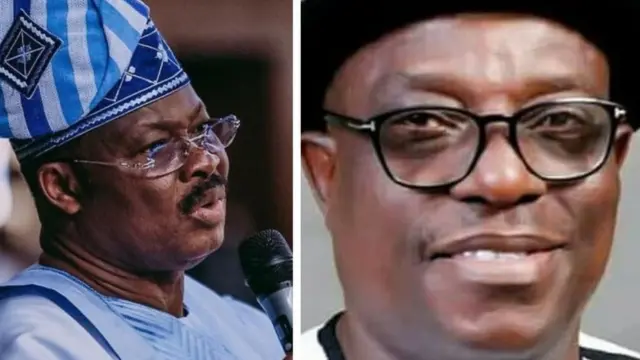 Abiola Ajimobi ati Victor Giadom