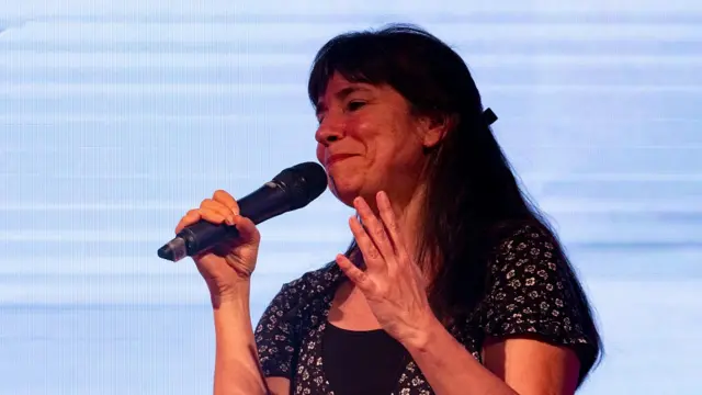 Yayo Herrero en el Festival Hay en Colombia