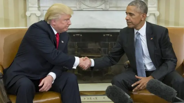 ट्रंप और ओबामा