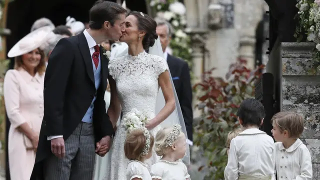 Пиппа Мидллтон и Джеймс Мэттьюз