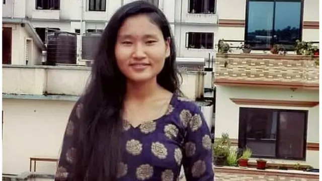 पाटन अस्पतालमा एमबीबीएस अध्ययनरत जाजरकोटकी जोत्सना कार्की। तस्वीर सुधा कार्की