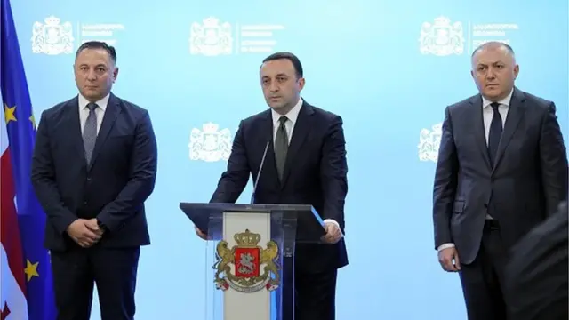 Премьер-министр Грузии Ираклий Гарибашвили