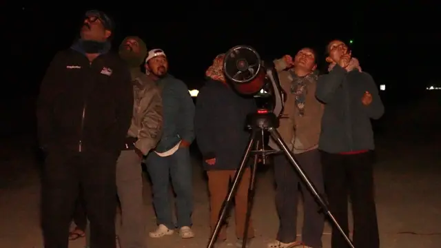 Hanle night skygazing