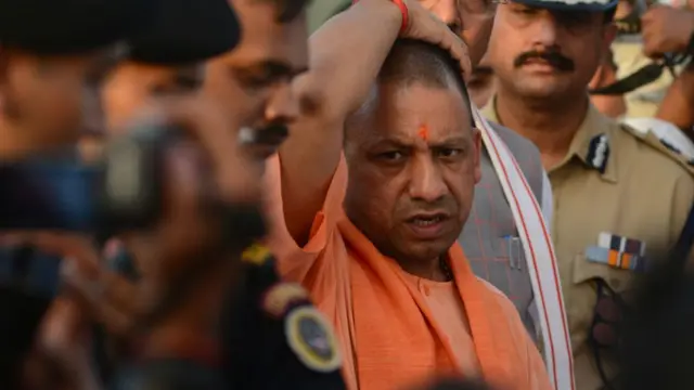 উত্তরপ্রদেশের মুখ্যমন্ত্রী যোগী আদিত্যনাথ