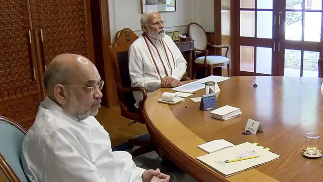 गृहमंत्री अमित शाह और प्रधानमंत्री नरेंद्र मोदी