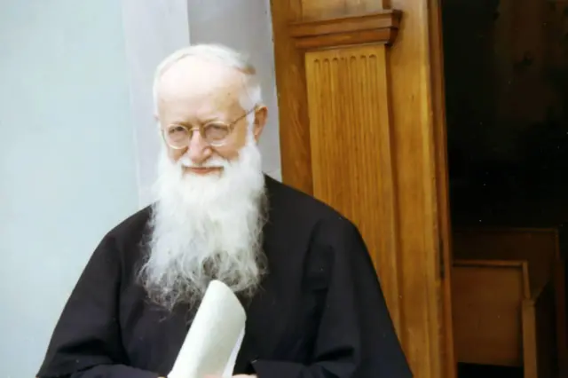 Retrato de José Kentenich feito durante seu exílio nos Estados Unidos