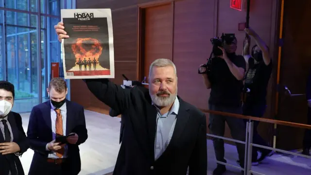 नोबेल शांति पुरस्कार जीतने वाले पत्रकार दिमित्री मुरातोव