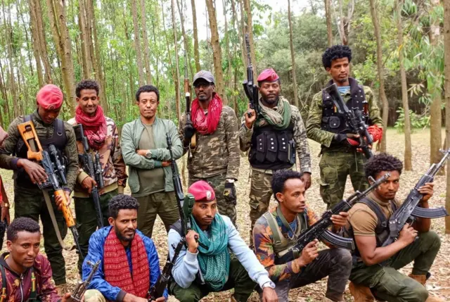 የጎጃም ፋኖ አባላት 