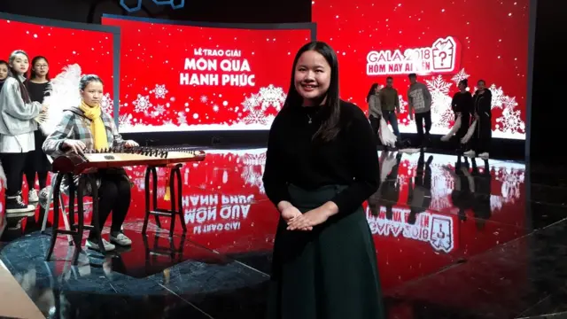 MC khiếm thị Hương Giang