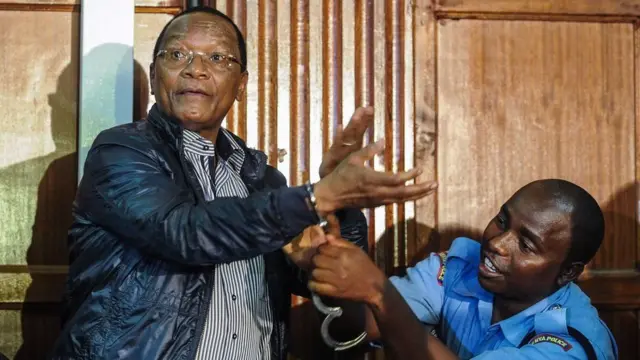 Mkurugenzi Mkuu wa NYS Richard Ndubai akiwa mahakamani