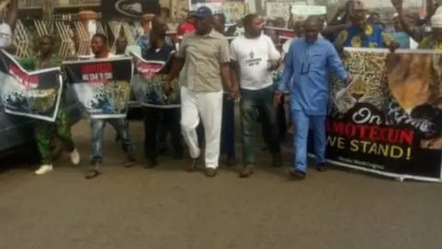 Awọn eeyan to n sewọde lori ifẹsẹmulẹ eto Amotekun