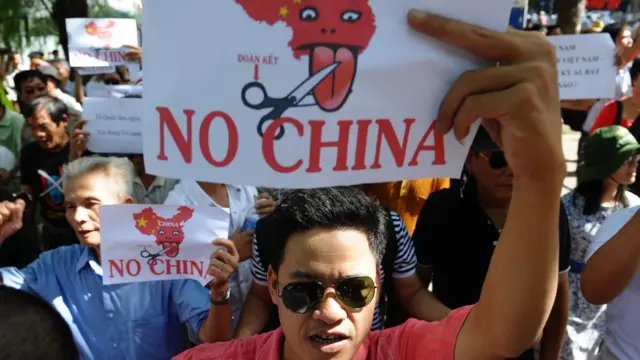Protes anti-Cina di Hanoi