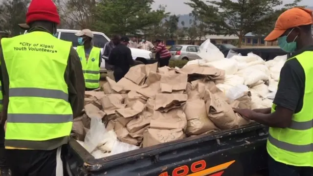 Serikali ilitoa mgao wa chakula kwa wasiojiweza waliokuwa majumbani