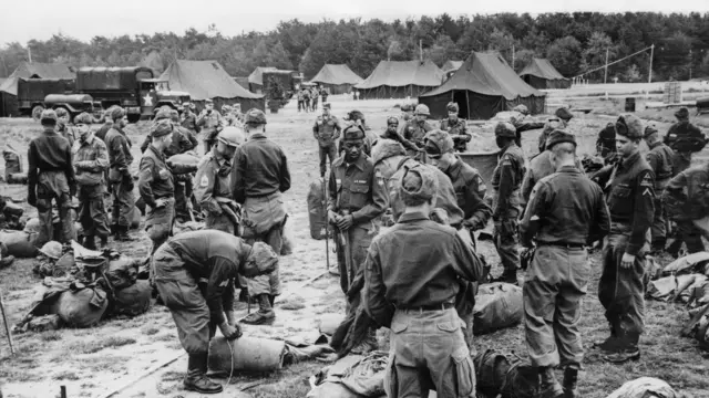 Американские военные в Германии