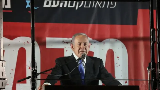 رئيس الوزراء الإسرائيلي السابق بنيامين نتنياهو