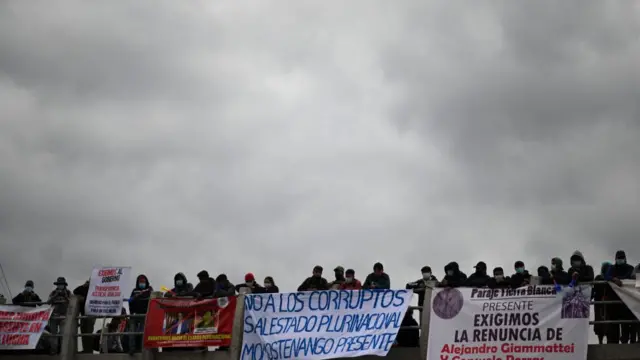 Protesta en Guatemala
