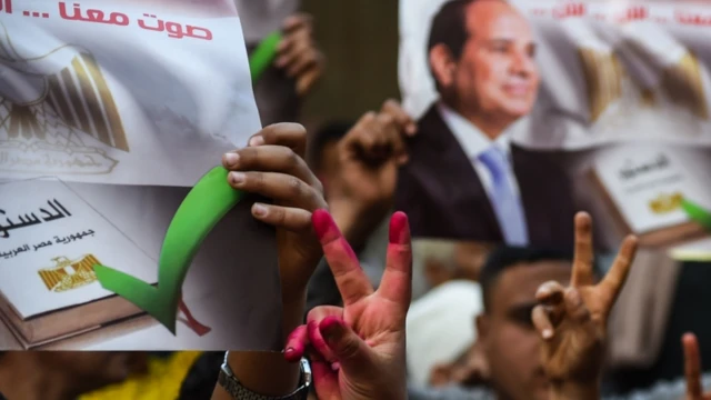 ناخبون مصريون