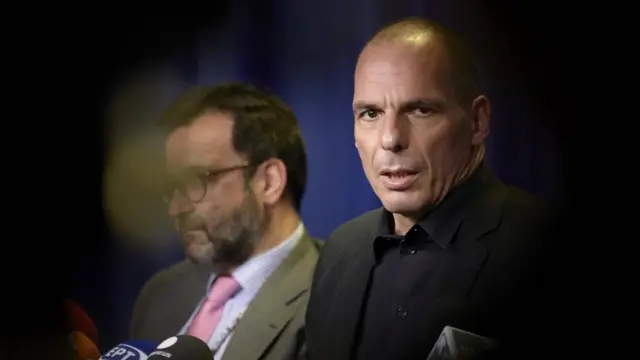 Министр финансов Греции Янис Варуфакис