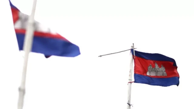 ธงกัมพูชา