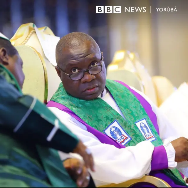 ọkan lara awọn iranṣẹ Ọlọrun to wa nibi eto naa