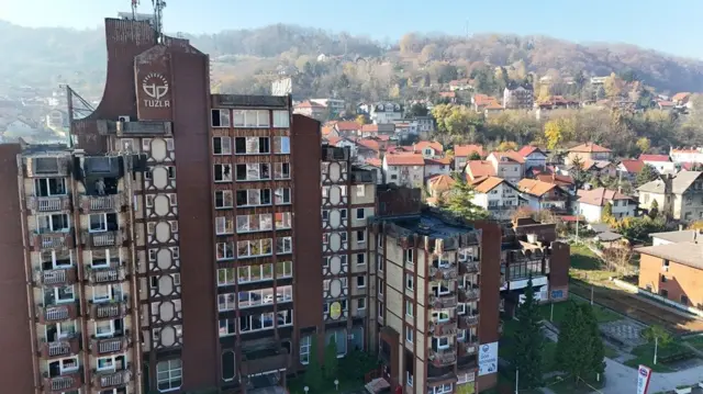 tuzla, požar u tuzli, požar u domu za penzionere u tuzli