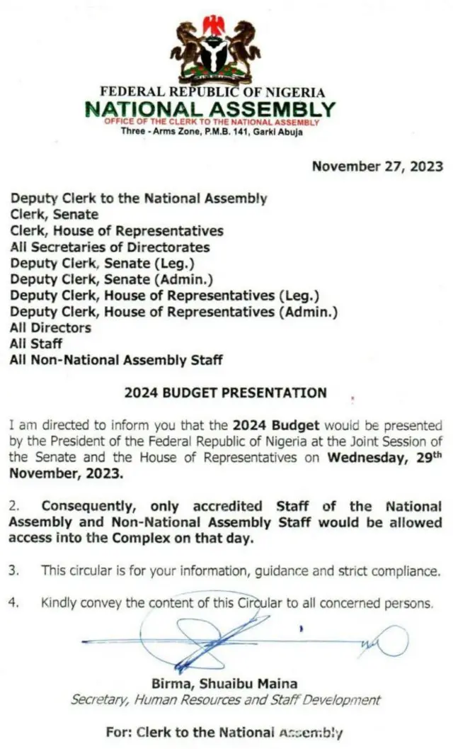 2024 budget
