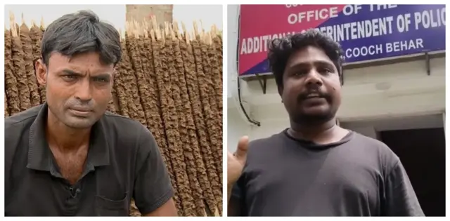 'বাংলাদেশি অনুপ্রবেশকারী' হিসাবে চিহ্নিত হওয়া দুই ভারতীয়, যাদের পরে ভারতে ফিরিয়ে আনা হয়েছে - বাঁয়ে মেহবুব শেখ, ডানে মিনারুল শেখ - ফাইল ছবি