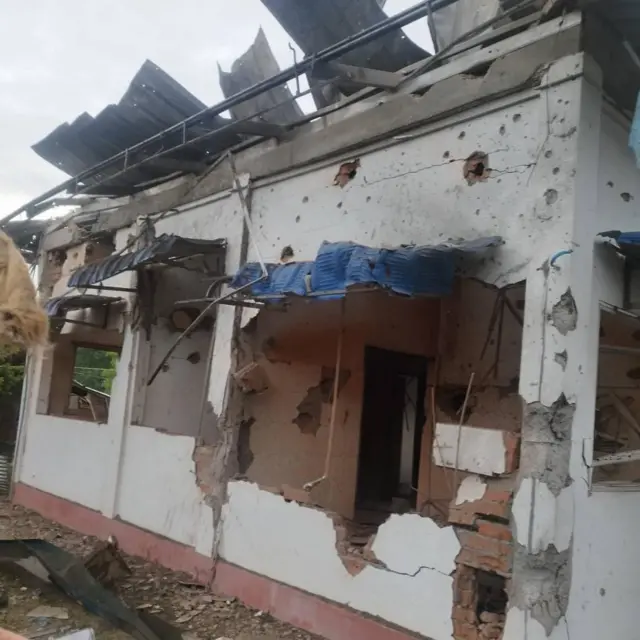 လေကြောင်းတိုက်ခံရတဲ့ ကမ္မမြို့ သားဖွားဆေးခန်း