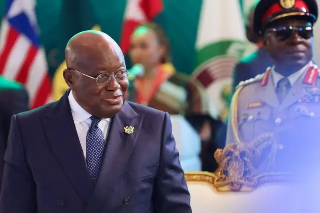 Le président ghanéen Nana Akufo-Addo