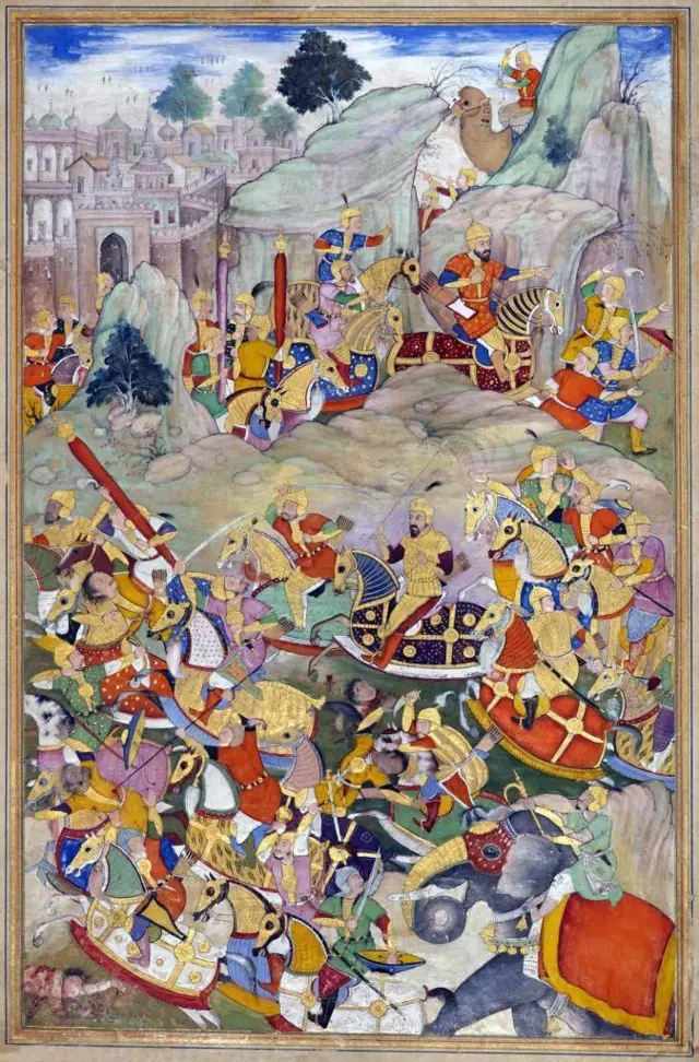 হুমায়ুন কাবুলে তার ভাই কামরান মির্জাকে পরাজিত করেন