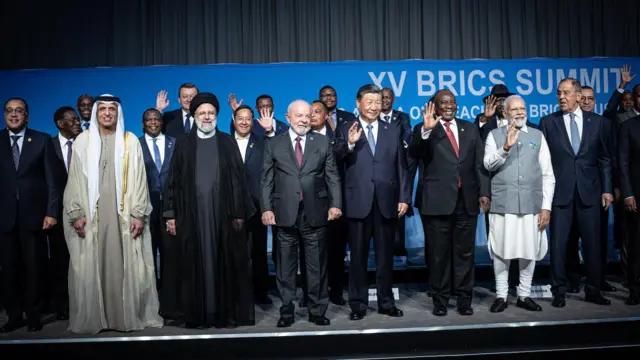 የብሪክስ አባላት 