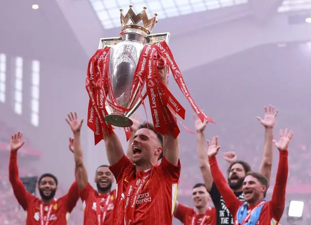 Jota membantu Liverpool memenangkan gelar Liga Primer musim lalu.