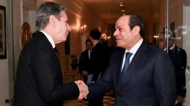 بلینکن و سیسی