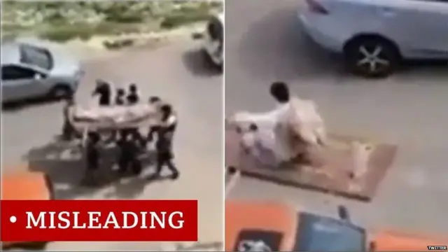 ਜੌਰਡਨ ਦੀ ਵਾਇਰਲ ਵੀਡੀਓ ਨੂੰ ਗਜ਼ਾ ਦੀ ਵੀਡੀਓ ਬਣਾ ਕੇ ਪੇਸ਼ ਕੀਤਾ ਗਿਆ ਸੀ