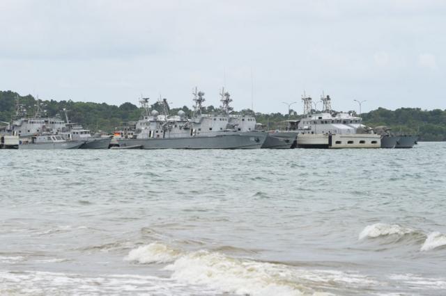 Căn cứ Hải quân Ream là một trong hai địa điểm diễn ra cuộc tập trận Rồng Vàng năm 2024