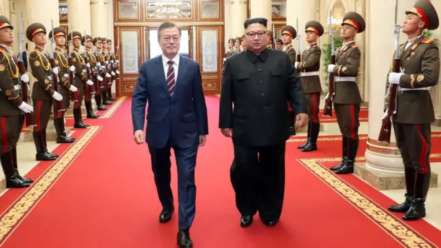 அணு ஆயுத நீக்கப் பேச்சுவார்த்தை: வட கொரியா சென்ற தென்கொரிய அதிபர்