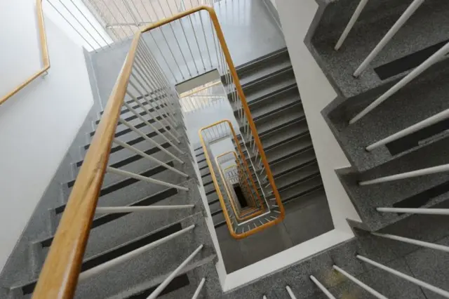 বহির্নিগমন সিঁড়ি।