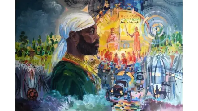 እምዬ-40ሺህ ዶላር የተሸጠው ሥዕል