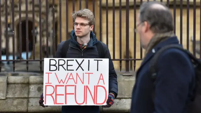 Algunos de los que apoyaron el Brexit han expresado su malestar por la situación actual.