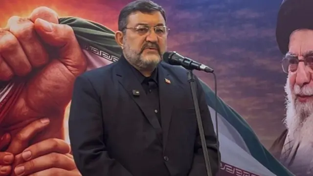 Duta Besar Republik Islam Iran untuk Indonesia, Mohammad Boroujerdi, saat ditemui di rumah dinasnya, Menteng, Jakarta Pusat, Kamis (5/3/2026).