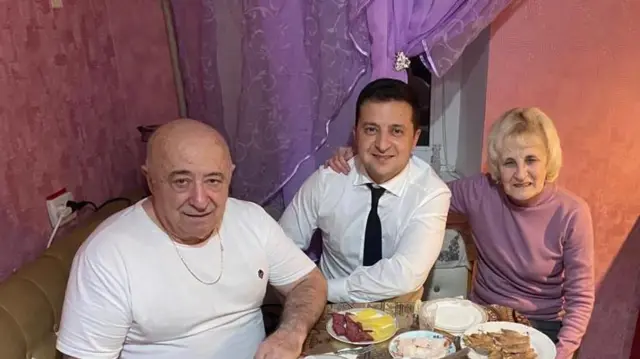 зеленський з батьком