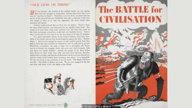 नाज़ी सेना के ख़िलाफ़ प्रोपेगैंडा सामग्री