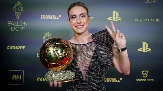 Putellas, agbabọọlu kọ obinrin Barcelona lo tun gba ife ẹyẹ Ballon d’Or ti Obinrin 