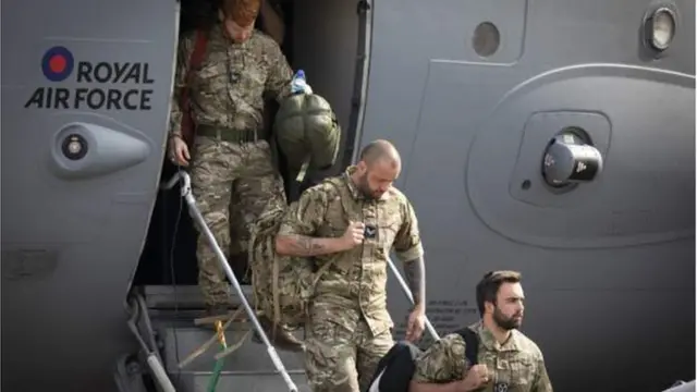 بریتانوي ځواکونه