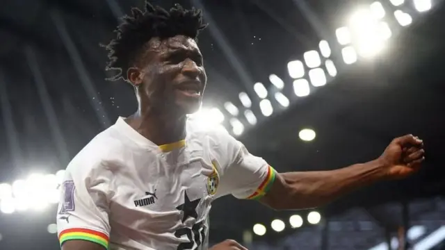 محمد قدوس لاعب غانا 