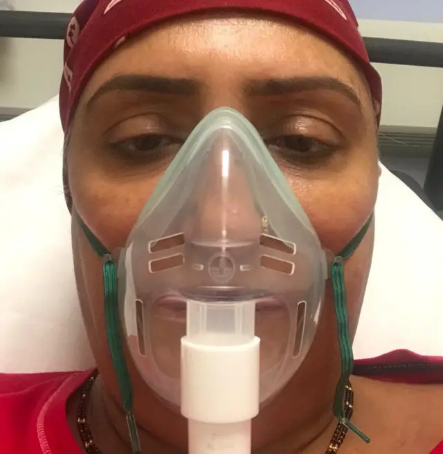 Randit Marwaha à l'hôpital