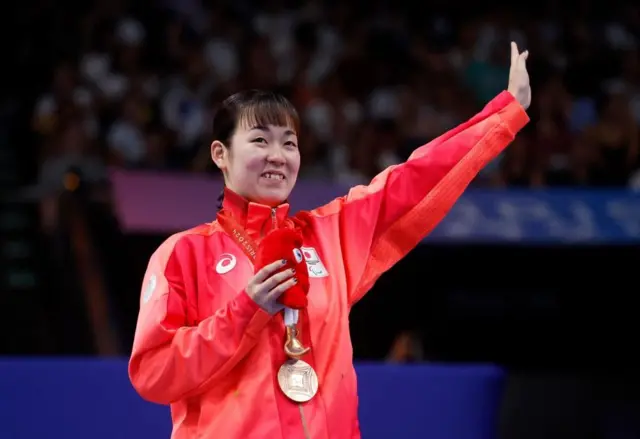 競泳女子200メートル個人メドレー（知的障害）で銅メダルを獲得した木下愛萊（あいら）