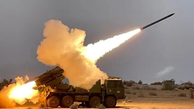 पिनाका का सफल परीक्षण (फ़ाइल फ़ोटो)